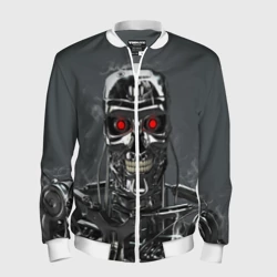 Мужской бомбер 3D Терминатор 2