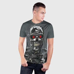 Мужская футболка 3D Slim Терминатор 2 - фото 2