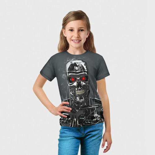 Детская футболка 3D Терминатор 2 - фото 5