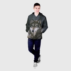 Мужская куртка 3D Волк - фото 2