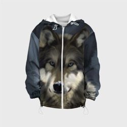 Детская куртка 3D Картина волк