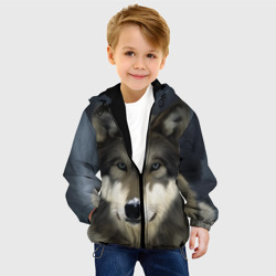 Детская куртка 3D Картина волк - фото 2
