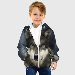 Детская куртка 3D Картина волк - фото 2