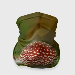 Бандана-труба 3D Мухоморчик