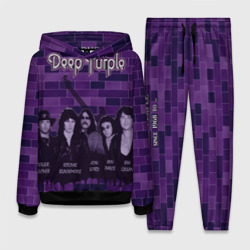 Женский костюм с толстовкой 3D Deep Purple