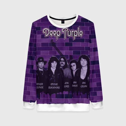 Женский свитшот 3D Deep Purple, цвет 3D печать