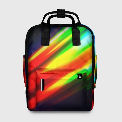 Женский рюкзак 3D Цветные блики