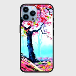 Чехол для iPhone 14 Pro Max Сакура