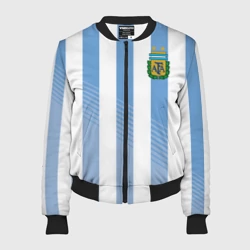 Женский бомбер 3D Сборная Аргентины по футболу