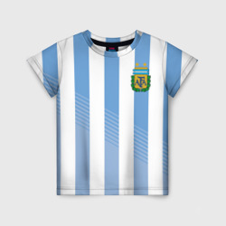 Детская футболка 3D Сборная Аргентины по футболу
