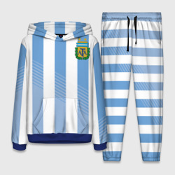 Женский костюм с толстовкой 3D Сборная Аргентины по футболу