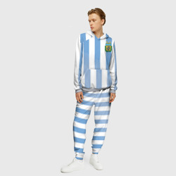 Мужской костюм с толстовкой 3D Сборная Аргентины по футболу - фото 2