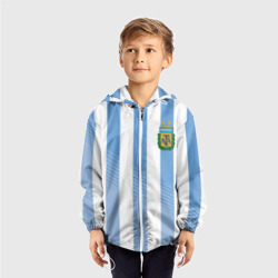 Детская ветровка 3D Сборная Аргентины по футболу - фото 2