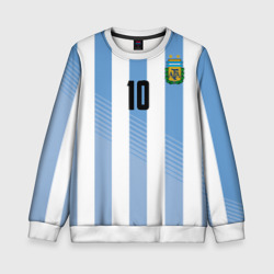 Детский свитшот 3D Месси - сборная Аргентины