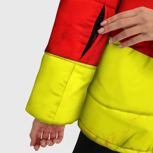 Женская зимняя куртка Oversize Германия, цвет красный - фото 6