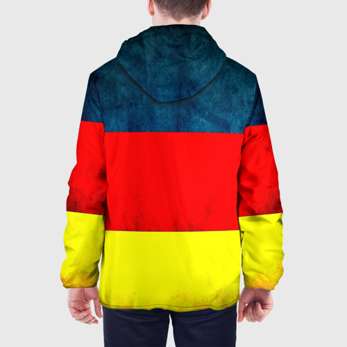 Мужская куртка 3D с принтом Германия, вид сзади #2