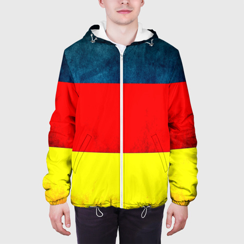 Мужская куртка 3D с принтом Германия, вид сбоку #3