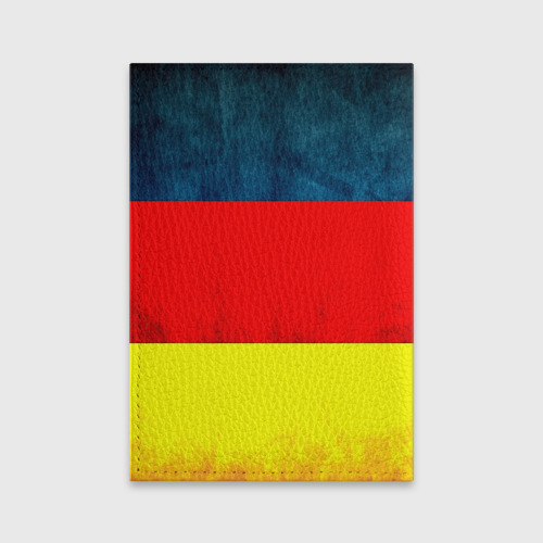 Обложка для паспорта матовая кожа Германия, цвет черный - фото 2