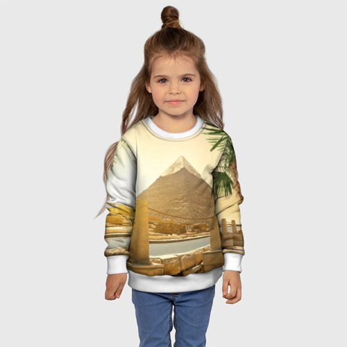 Детский свитшот 3D Egypt, цвет 3D печать - фото 7