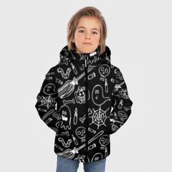 Зимняя куртка для мальчиков 3D Призрачный арт - фото 2