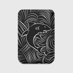 Картхолдер Magsafe магнитный Акула в морской пучине