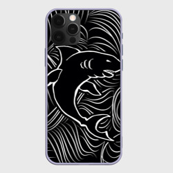 Чехол для iPhone 12 Pro Акула в морской пучине