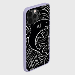 Чехол для iPhone 12 Pro Акула в морской пучине - фото 2