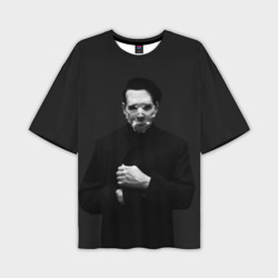 Мужская футболка oversize 3D Marilyn Manson