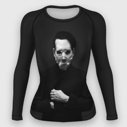 Женский рашгард 3D Marilyn Manson