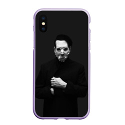 Чехол для iPhone XS Max матовый Marilyn Manson