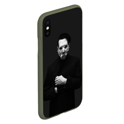 Чехол для iPhone XS Max матовый Marilyn Manson - фото 2