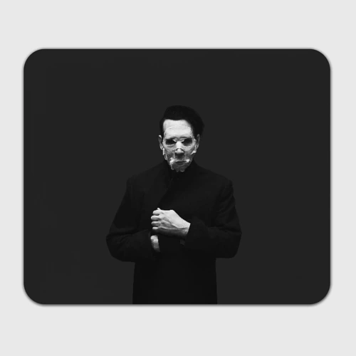 Прямоугольный коврик для мышки Marilyn Manson