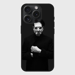 Чехол силиконовый для Apple iPhone 15 Pro матовый Marilyn Manson
