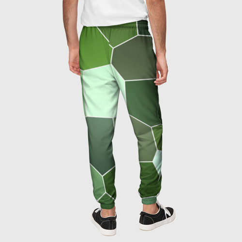 Мужские брюки 3D Мозаика, цвет 3D печать - фото 5
