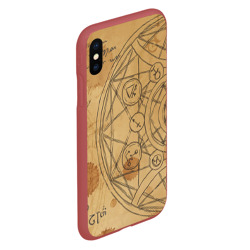 Чехол для iPhone XS Max матовый Дневник алхимика - фото 2