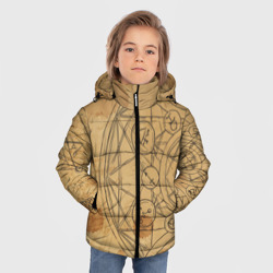 Зимняя куртка для мальчиков 3D Дневник алхимика - фото 2