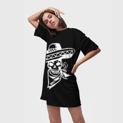 Платье-футболка 3D День мертвецов - фото 2