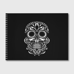 Альбом для рисования Мексиканский череп