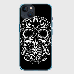 Чехол для iPhone 14 Plus Мексиканский череп
