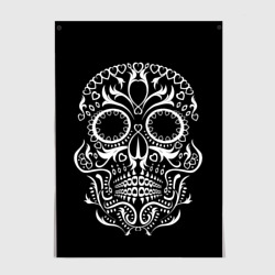 Постер Мексиканский череп