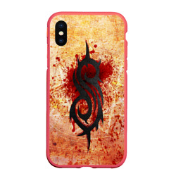 Чехол для iPhone XS Max матовый Slipknot