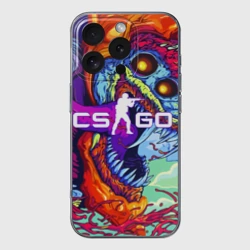 Чехол для iPhone 16 Pro Max силиконовый с защитой камеры Counter-Strike Global Offensive monsters