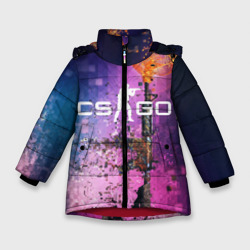 Зимняя куртка для девочек 3D CS GO