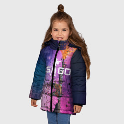 Зимняя куртка для девочек 3D CS GO - фото 2