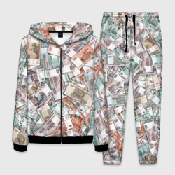 Мужской костюм 3D Куча денег