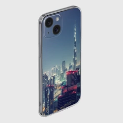 Чехол для iPhone 15 силиконовый с защитой камеры Дубай - фото 2