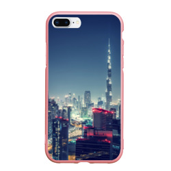 Чехол для iPhone 7Plus/8 Plus матовый Дубай