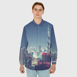 Мужская рубашка oversize 3D Дубай - фото 2