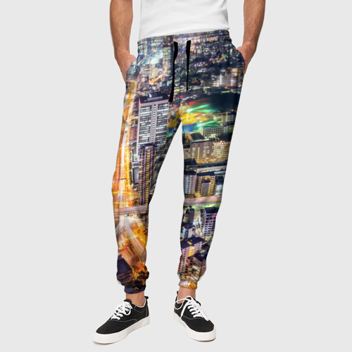 Мужские брюки 3D Japan, цвет 3D печать - фото 4
