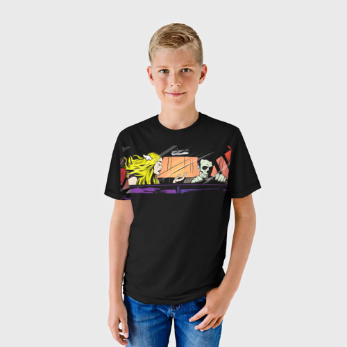 Детская футболка 3D Blink 182, цвет 3D печать - фото 3